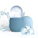 Striped Silicone Ice Face Roller for Pores, Puffiness and Facial Skin Care Tool
