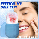 Striped Silicone Ice Face Roller for Pores, Puffiness and Facial Skin Care Tool